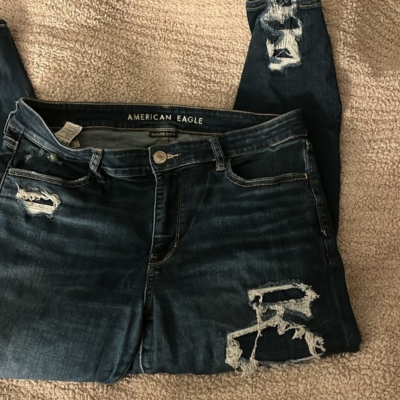 American eagle next level stretch jeans size 14. - Picture 3 of 6